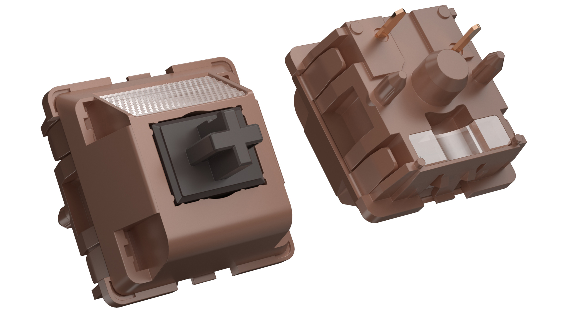 Amazon.com: DUROCK Mocha Switches, Long Spring Full POK Switch